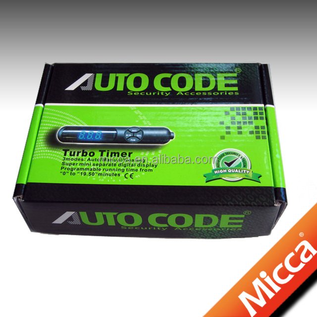 SA544- UTOCODE Turbo Timer 12V or 24V with Mini Separate Digital Display, Programming Time From 0 to 19.50 Minutes